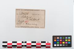 Etiketten zu Bronzearmreif (NHMW-PRAE-024273)